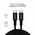  Магнитный кабель Magssory CBL021 Link C 240W USB-C, 2,4м, black 