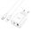  УЦ СЗУ HOCO C80A Plus Rapido PD20W, QC3.0, Type-C + lightning белый (плохая упаковка) 