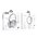  н-ки HOCO W35 Max Auspicious ANC noise reduction BT headphones silver 