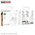  Наушники bluetooth BOROFONE FQ8 High true wireless белый 