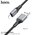  Дата-кабель HOCO X86 Spear silicone charging data cable for Lightning, 1м (черный) 