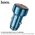  АЗУ HOCO Z50 Leader 48W dual-port PD30W+QC3.0 car charger with digital display sapphire blue 