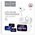  Гарнитура BT TWS Hoco EW72/ , ANC, сенсорный экран, белый 