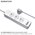  Сетевой фильтр BOROFONE BAC9 Power 3-position socket (PD20W/1C3A) L-3M белый 