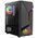  Корпус AeroCool SCAPE-G-BK-v2 (4711099471546) MidiTower ATX Black 2x140mm FRGB fan + 1*120mm FRGB fan 