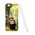  Силиконовый чехол Mcover для iPhone 5/5s/SE (Айфон 5, 5с и СЕ), с принтом Лабубу на природе 