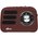  Радиоприемник Ritmix RPR-033 коричневый 