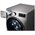  Стиральная машина LG F0L9DYP2S серый 