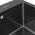  Кухонная мойка Arfeka AF 450х505 Black PVD Nano 
