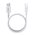  УЦ Дата-кабель REMAX RC-175a Marlik Series 6A Fast-charging Cable with Fully CampatibilityType-C 1м White (плохая упаковка) 