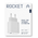  Зарядное устройство ROCKET Space Pro RWC504WH20SPP-AC белый 