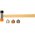  Молоток NEO Tools 11-634 250 г 