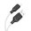  Дата-кабель HOCO X90 Cool silicone charging data cable for iP белый 