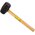  Киянка резиновая TOPEX 02A344 450 г, рукоятка деревянная 