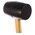  Киянка резиновая TOPEX 02A344 450 г, рукоятка деревянная 