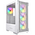  Корпус Powercase Mistral AZ4W ARGB (CMAZW-A4), Tempered Glass, 4x 120mm ARGB Fans, белый, ATX 