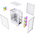  Корпус Powercase Mistral AZ4W ARGB (CMAZW-A4), Tempered Glass, 4x 120mm ARGB Fans, белый, ATX 