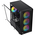  Корпус XASTRA A401M 4FRGB Black (A401M-4FC12F-BK) mATX/Mesh/half size TG / 4x120mm FRGB fans 