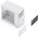  Корпус JONSBO D31 Mesh Screen White без БП Mini-Tower, TG, no fans, 1xUSB-A 3.0 + 3.2, mATX, mDTX, mITX 