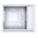  Корпус JONSBO D31 Mesh Screen White без БП Mini-Tower, TG, no fans, 1xUSB-A 3.0 + 3.2, mATX, mDTX, mITX 