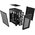  Корпус Corsair 3000D RGB Airflow (CC-9011255-WW) без БП , Midi-Tower, TG, 3x120mm 2xUSB-A 3.2, E-ATX, ATX, mITX Black 