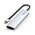  Док-станция Satechi 7-in-1 USB-C Slim Multiport Adapter with Ethernet (ST-P7SS) Серебристый 