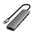  Док-станция Satechi 7-in-1 USB-C Slim Multiport Adapter with Ethernet (ST-P7SM) Серый 