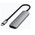 Док-станция Satechi 4-in-1 USB-C Slim Multiport Adapter 4K (ST-P4SM) Серый 