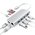  Док-станция Satechi Aluminum Type-C Multimedia Adapter (ST-TCMM8PAS) Серебристый 