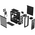  Корпус Fractal Design Meshify 2 Compact Lite TG Clear (FD-C-MEL2C-05) без БП RGB Light Tint, Midi-Tower, 4x120mm 2xUSB-A 3.2 ATX 