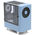  Корпус WIZMAX EM1 Woofer Blue без БП M-ATX Mini-Tower, TG, 1x160mm + LED, 1xUSB-A 3.0 2.0, mATX, mITX 