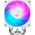  Кулер JONSBO CR-1000 Max Color White LGA1851/1700/1200/115X/AM5/AM4 (TDP 230W, PWM, 120mm Dynamic Multi-Color LED Fan, 6 тепловые трубки) 