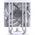  Кулер JONSBO CR-1000 Max ARGB White LGA1851/1700/1200/115X/AM5/AM4 (TDP 230W, PWM, 120mm ARGB LED Fan, 6 тепловые трубки, 4-pin, белый) Ret 