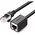  Кабель UGREEN NW112 (11283) Cat 6 F/UTP Ethernet RJ45 Extension Male/Female Patch Cords 5m Black 