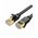  Кабель сетевой UGREEN NW106 (11267) Cat 7 U/FTP Lan Cable Flat Design 20m Black 