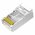  Кабель сетевой UGREEN NW111(50248) Cat 6 FTP RJ45 Modular Plugs 100pcs Transparent 