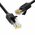  Кабель UGREEN NW102 (20166) Cat 6 8-Core U/UTP Ethernet Cable 20m Black 