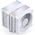  Кулер JONSBO HX6280 White LGA1851/1700/1200/115X/AM5/AM4 (TDP 280W, PWM, 130mm Black Fan*1, 120mm Black Fan*1, 6 тепловых трубок) 