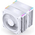  Кулер JONSBO HX6280 White LGA1851/1700/1200/115X/AM5/AM4 (TDP 280W, PWM, 130mm Black Fan*1, 120mm Black Fan*1, 6 тепловых трубок) 