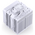 Кулер JONSBO HX6280 White LGA1851/1700/1200/115X/AM5/AM4 (TDP 280W, PWM, 130mm Black Fan*1, 120mm Black Fan*1, 6 тепловых трубок) 