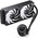  СВО JONSBO TG-240 Black (260W, 240mm, ARGB/ Fans 2x120mm, 66.19CFM, 35.4dBA, 1800RPM) 