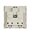  Розетка силовая IEK CKK-40D-RSZB2-K01-K белый 