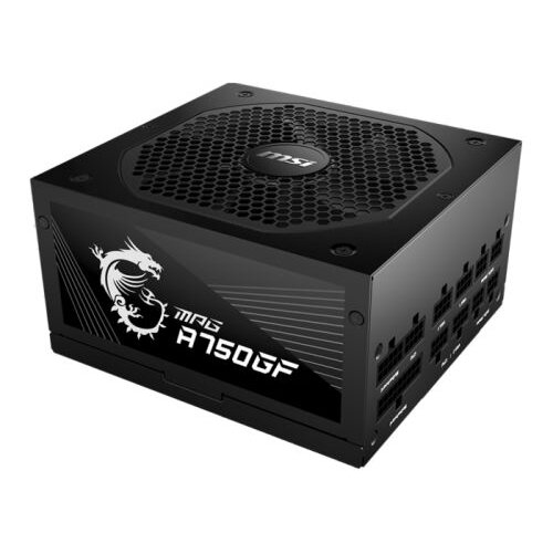 Купить Блок питания MSI MPG A750GF 750W, 80 PLUS Gold, полностью ...