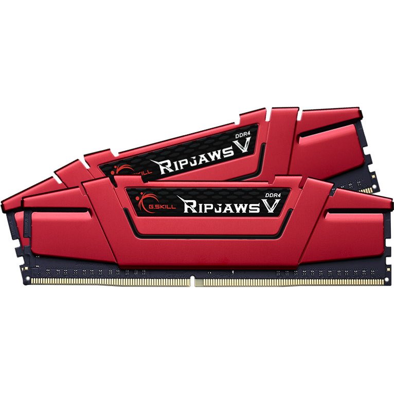 G.SKILL Ripjaws V 32GB 2x16GB kit F4 3200C14D 32GVK Classic Black 3200MHz CL14 PC4 25600 1.35V