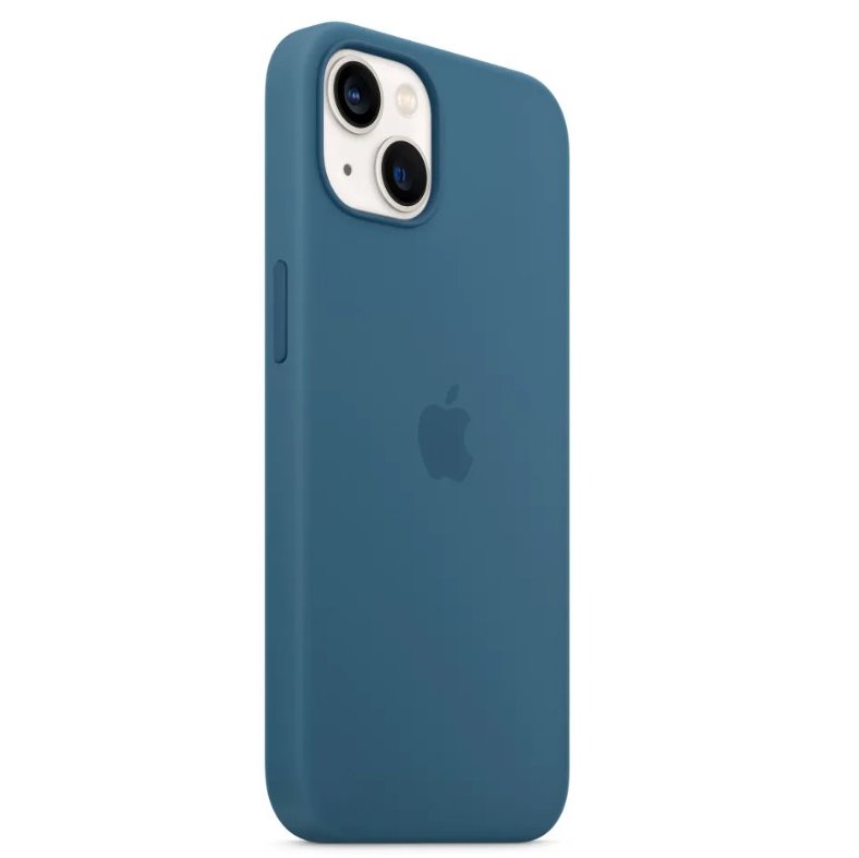 Apple iPhone 13 Mini Silicone Case with MagSafe - Blue Jay