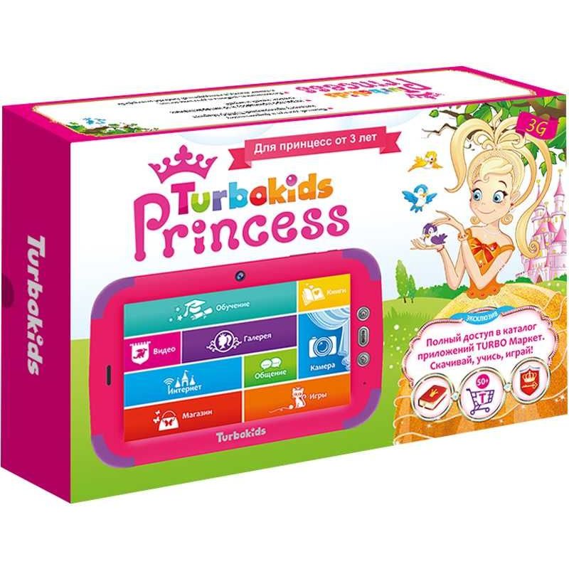 Купить Планшет Turbo TurboKids Princess 16Gb+3G розовый в Крыму, цены ...
