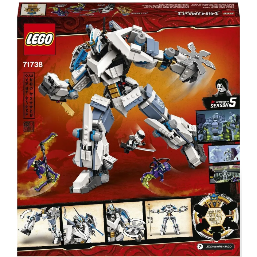 Lego Ninjago 71738 Zane s Titan Mech Battle
