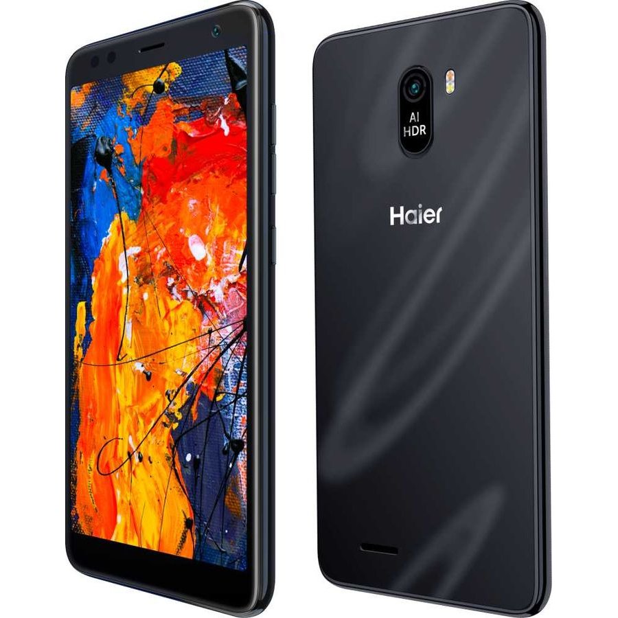 Купить Смартфон Haier S5 Silk 16Gb черный в Крыму, цены, отзывы,  характеристики | Микролайн