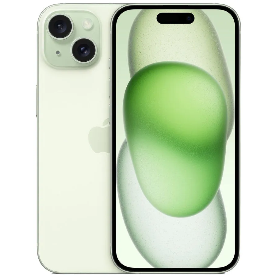 Купить Смартфон Apple iPhone A3092 15 MV9N3CH/A 128Gb салатовый в Крыму,  цены, отзывы, характеристики | Микролайн