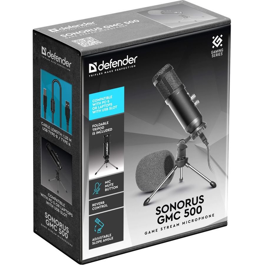 Купить Микрофон DEFENDER Sonorus GMC 500 в Крыму, цены, отзывы ...